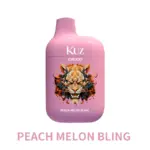 KUZ C6000 PUFFS – PEACH MELON BLING