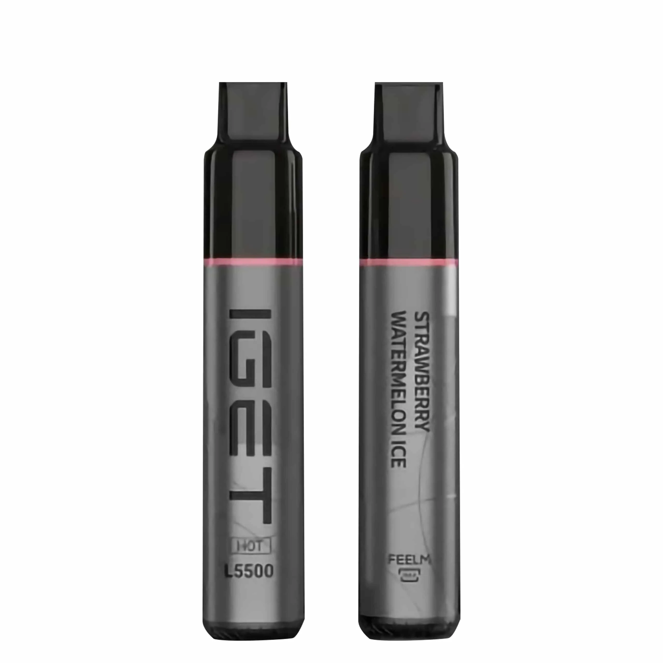 3-IGET-HOT-Strawberry-Watermelon IGET HOT 5500 Puffs Strawberry Watermelon Ice - Image 1