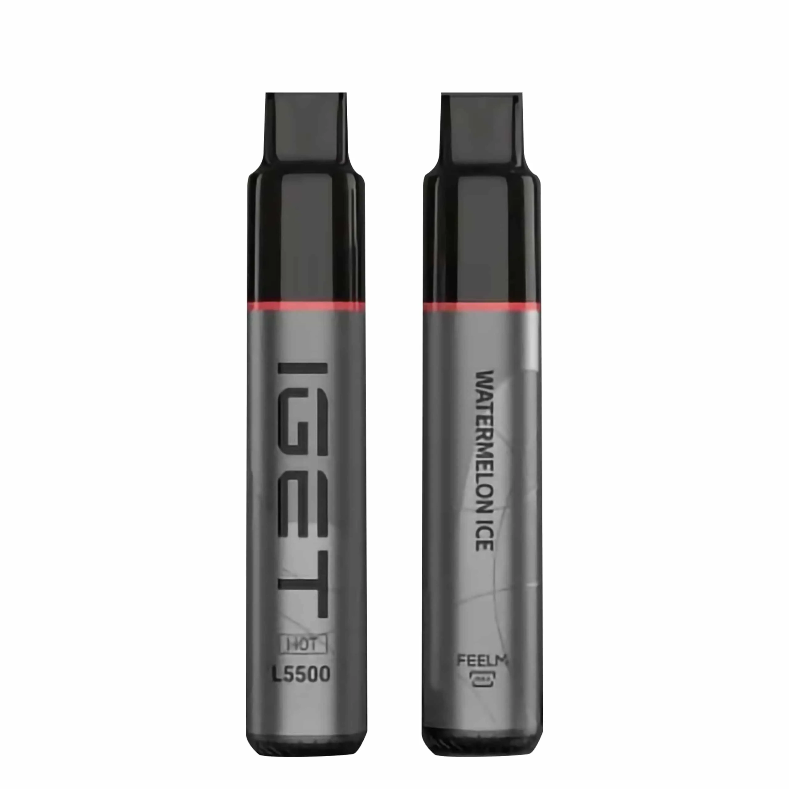 8-IGET-HOT-Watermelon-Ice-西瓜冰-sc IGET HOT 5500 Puffs Watermelon Ice - Image 1