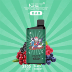 IGET BAR BLACK FOREST 3500 Puffs Disposable Vape - Image 2