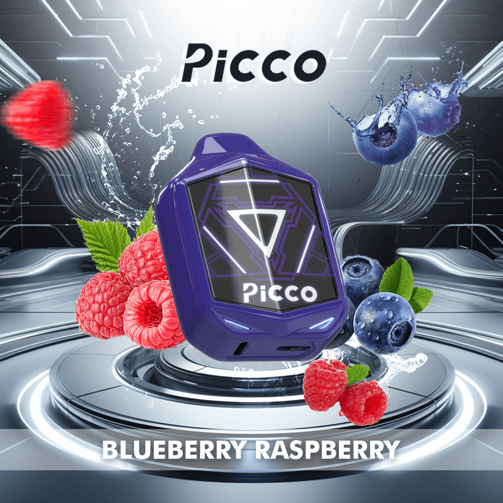 Blueberry-Raspberry Picco Voom 7000 Puffs - Blueberry Raspberry - Image 1