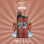 IGET BAR COLA ICE 3500 Puffs Disposable Vape - Image 2
