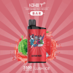 IGET BAR LUSH ICE 3500 Puffs - Image 2