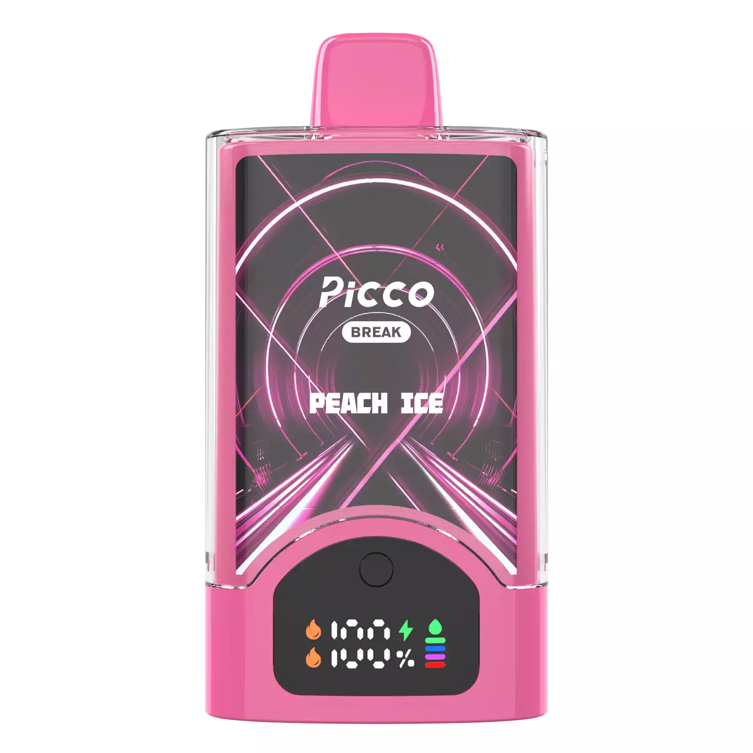 Picco-Break-30000-Puffs-Peach-Ice-1 Picco Break 30000 Puffs – Peach Ice - Image 1