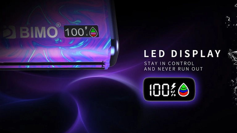 bimo crystal 12000 puffs features