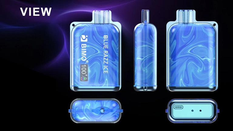 BIMO Crystal 12000 Puffs Mango Peach 4 bimo crystal 12000 puffs details 3