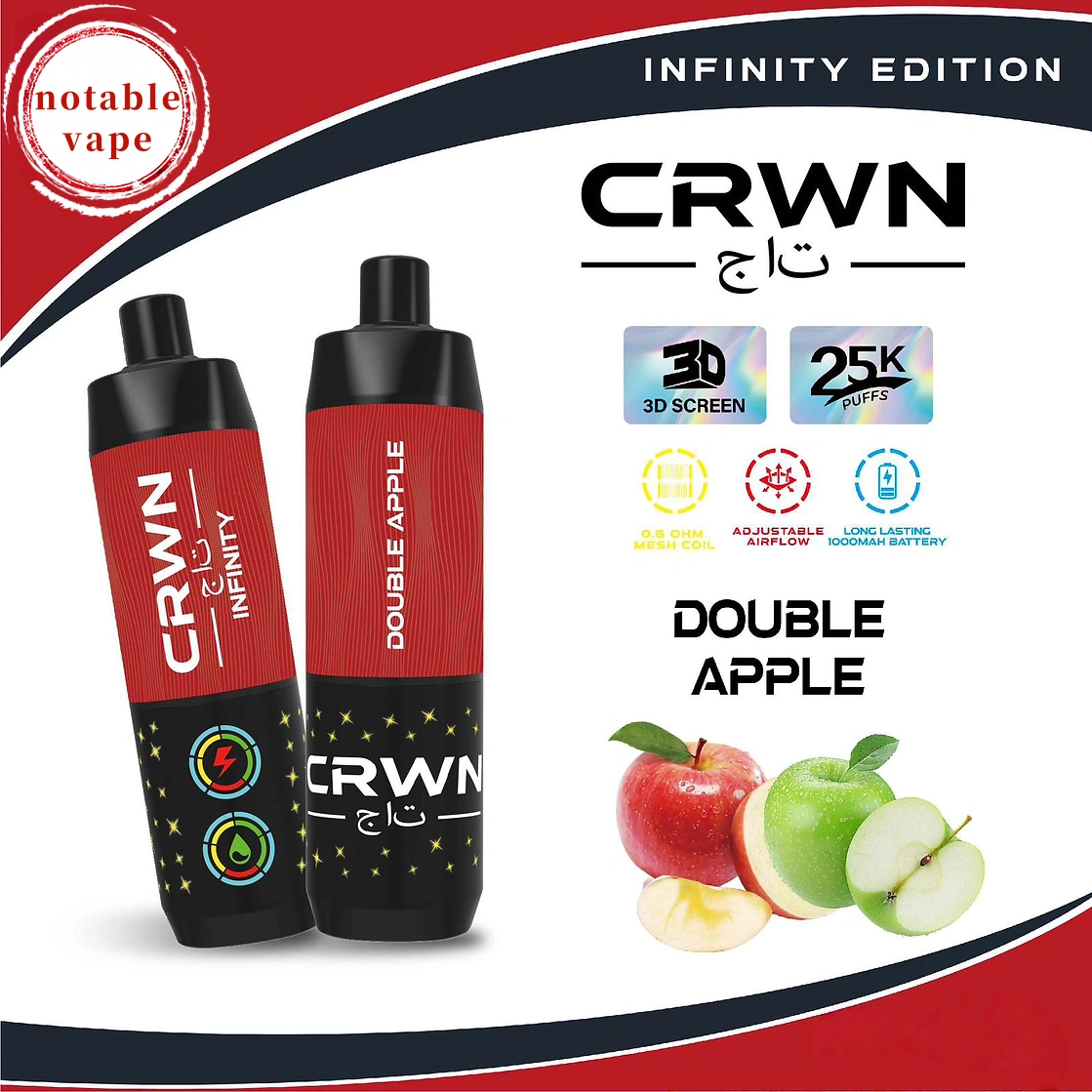 cbdb35_75ac95d7d40f4060be8312a33874077dmv2 Crwn Infinity - Double Apple - 25,000 - Image 1