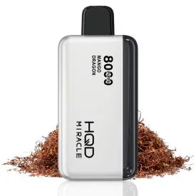 HQD Miracle 8000 Puffs – Tobacco 5%