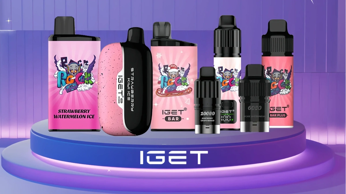 IGET Bar flavour range