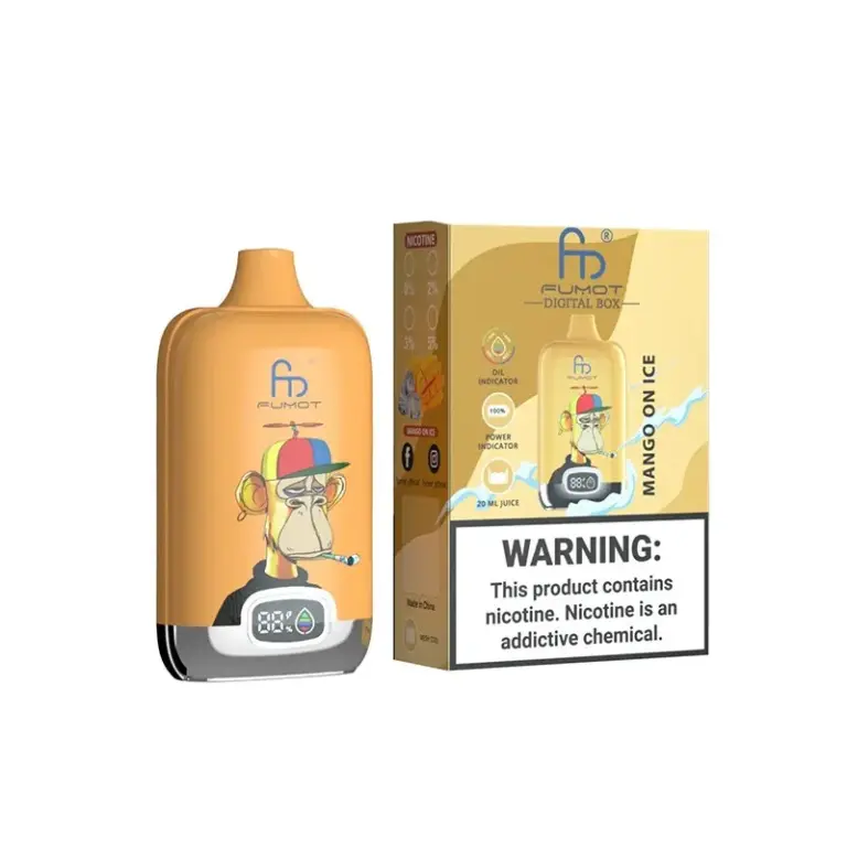 Fumot Digital Box 12000 Puff – Mango On Ice