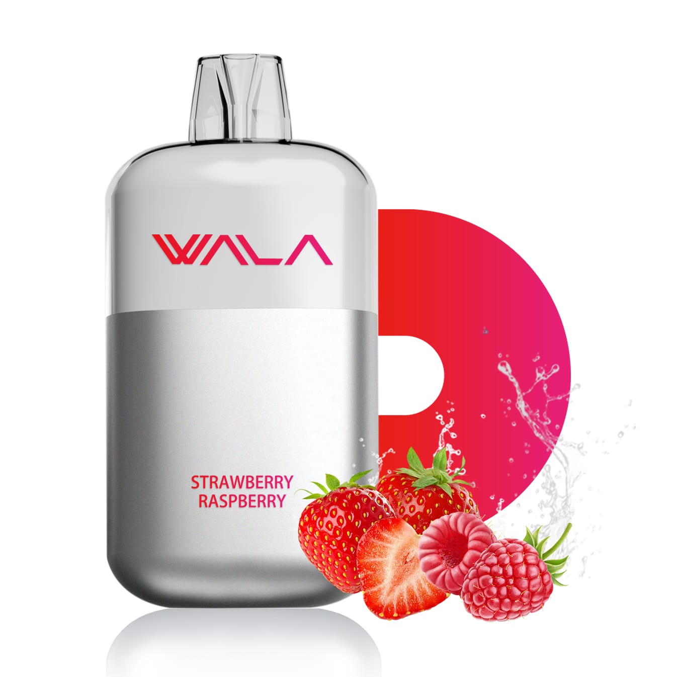 strawberry-raspberry Wala POP 10000 Puffs - Strawberry Raspberry - Image 1