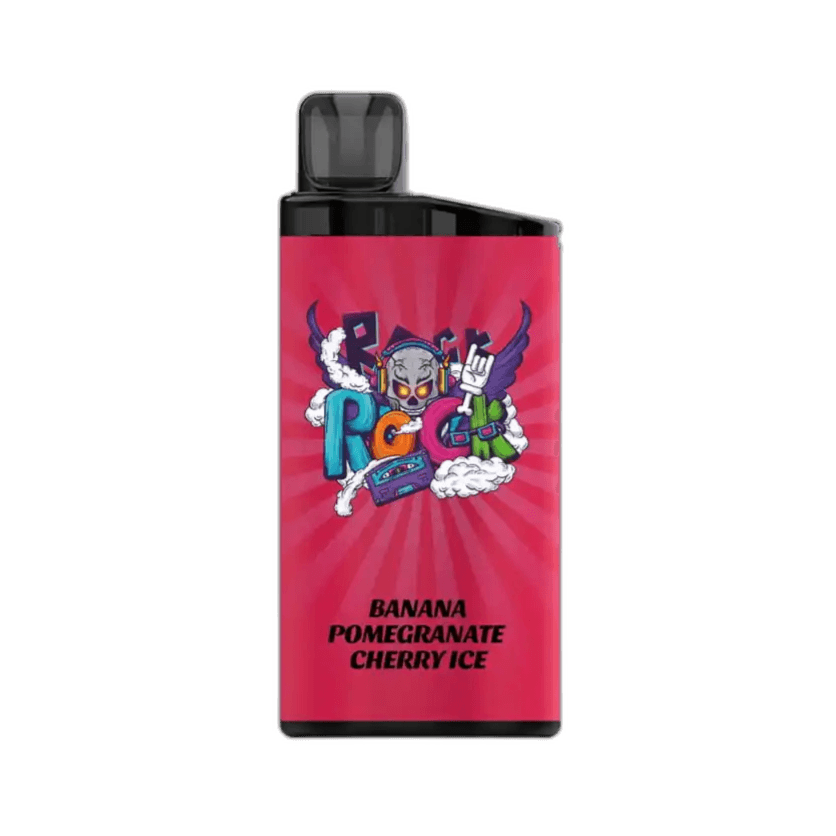 tinywow_change_bg_photo_69574384 IGET BAR BANANA POMEGRANATE CHERRY ICE 3500 Puffs Disposable Vape - Image 1