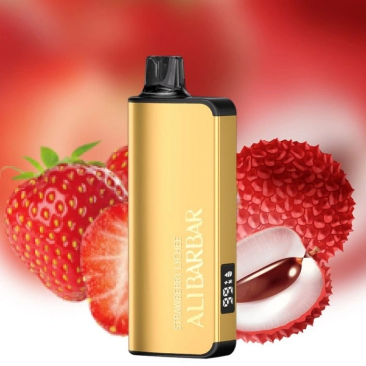 alibarbar ingot 9000 puffs strawberry lychee